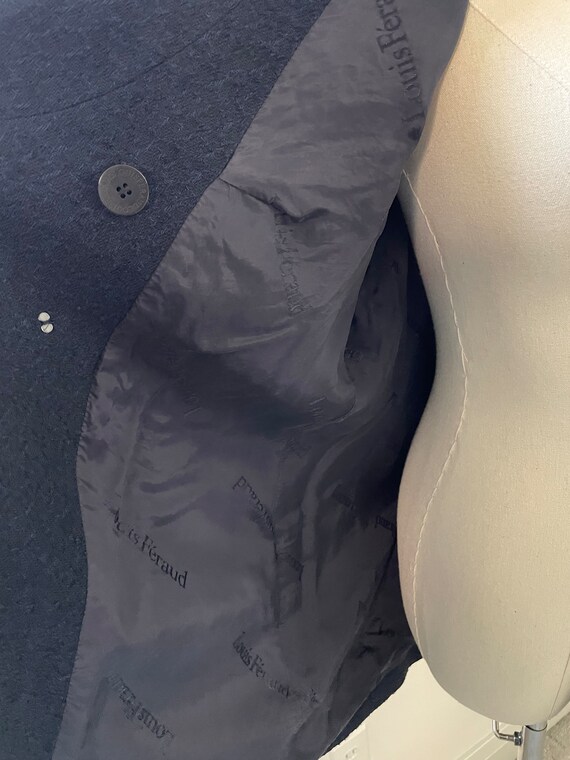Louis Feraud Boucle Jacket with Braid Trim | Navy… - image 7