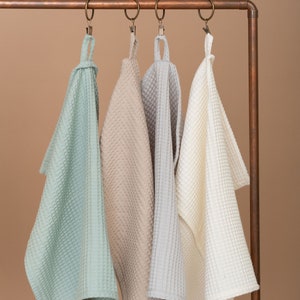 hand towels hanging