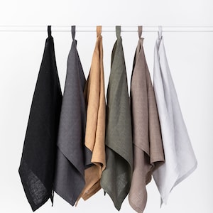 Linen towel, towel for kitchen, linen tea towel, stonewashen linen towel, pure linen towels, small linen towels