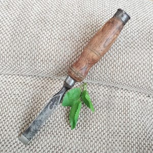 5/8" Firmer Chisel, antique hand tool made in Sheffield England, Hale Brothers