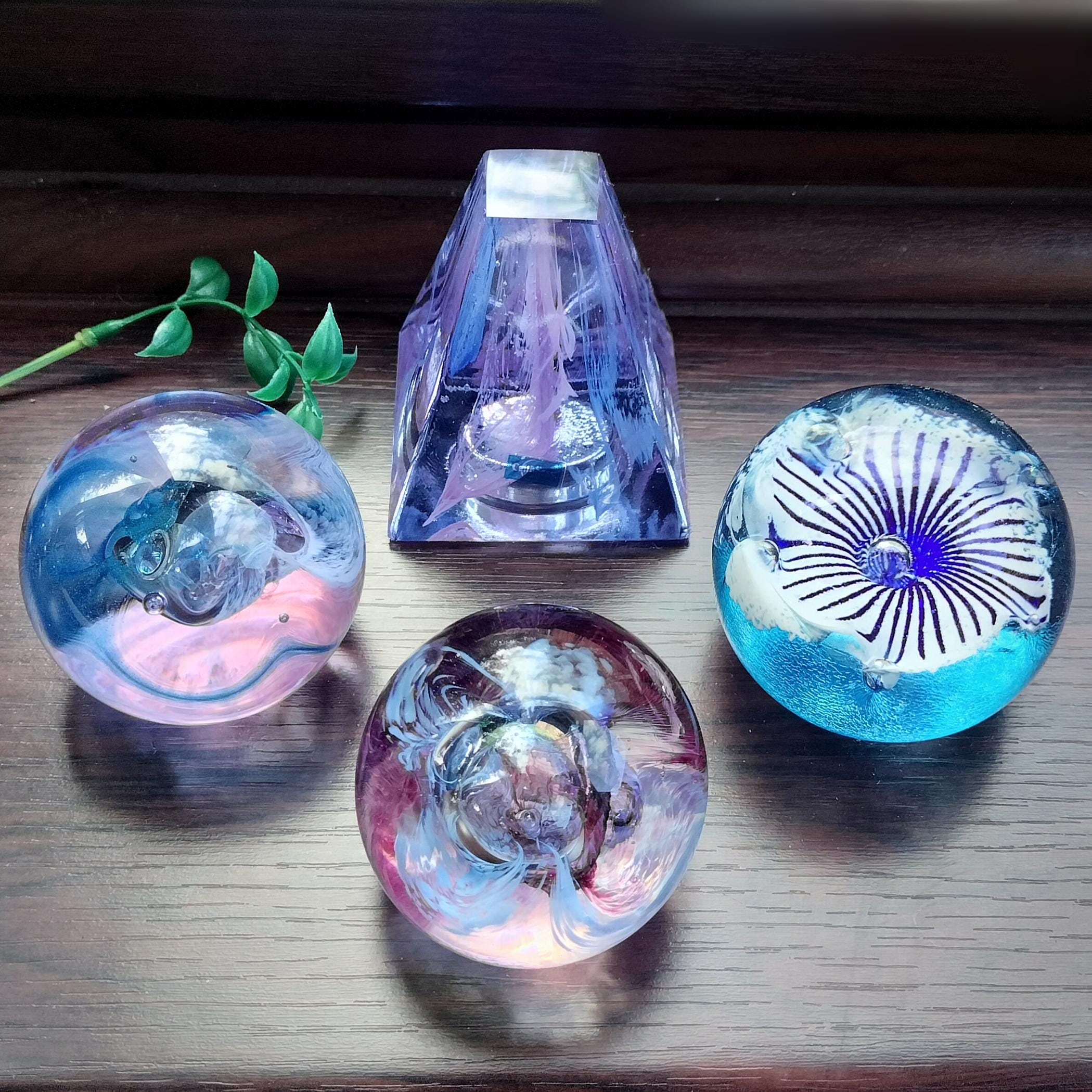 ヴィンテージ　Caithness ペーパーウェイト　ローズ＆レディバード　英国 Caithness Paperweight Limited Edition - Etsy