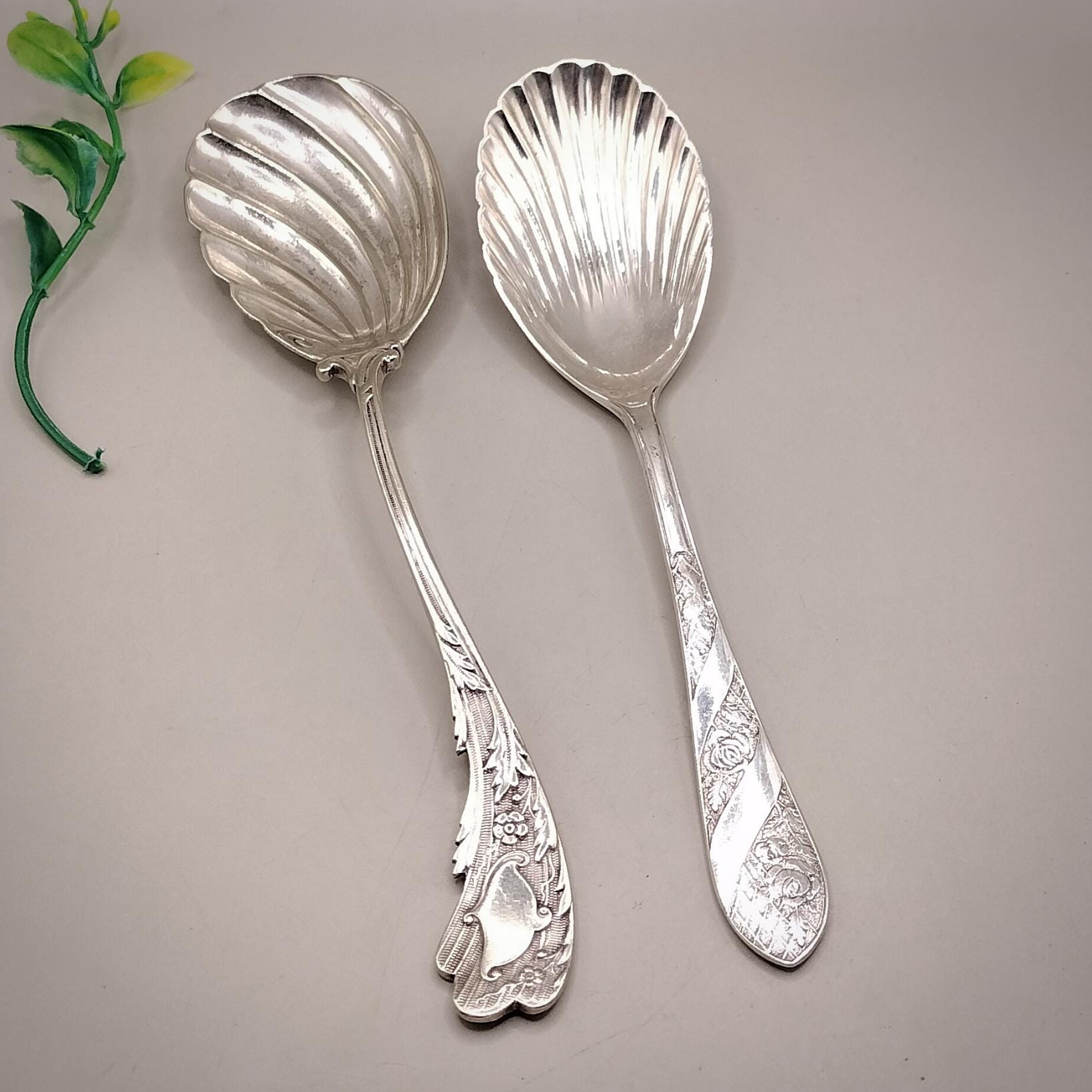 Stainless Steel Flower Shaped Spoons