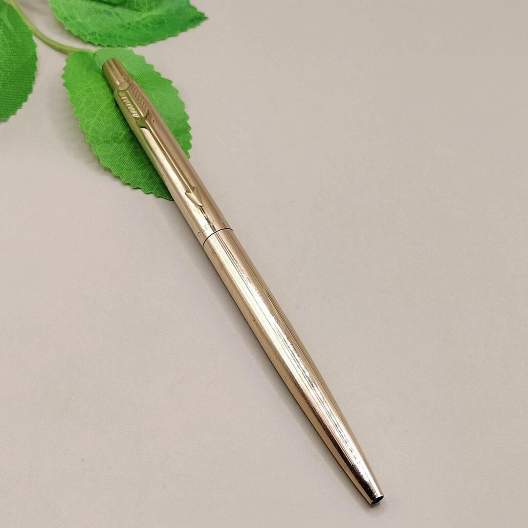 Parker Insignia Jotter, Rolled Gold Vintage Ballpoint Pen, Made in ...