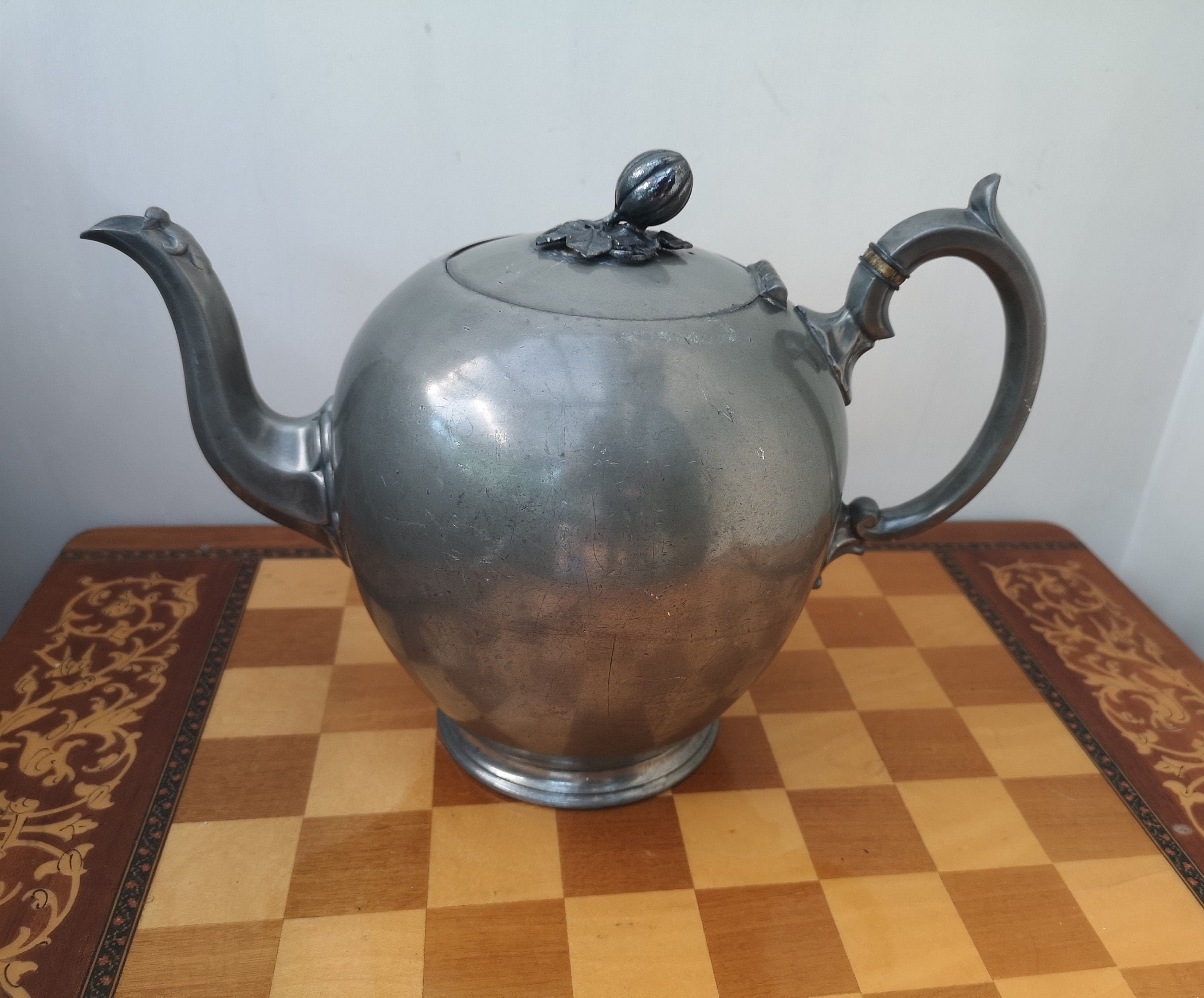 Antique Pewter Teapot James Dixon & Sons of Sheffield no. Etsy