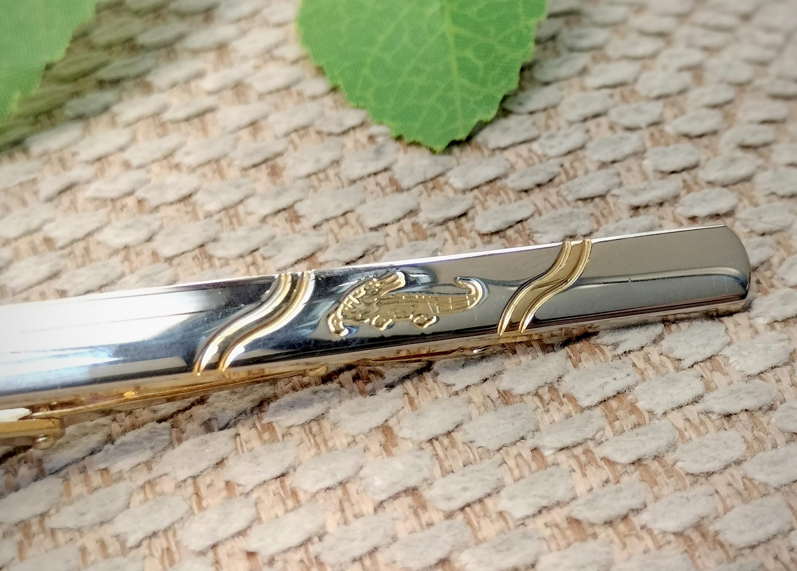 lacoste tie clip