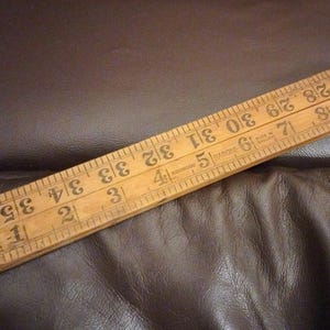 3 Foot Rabone Ruler No. 1167, platzsparendes 36-Zoll-Design, hergestellt in England