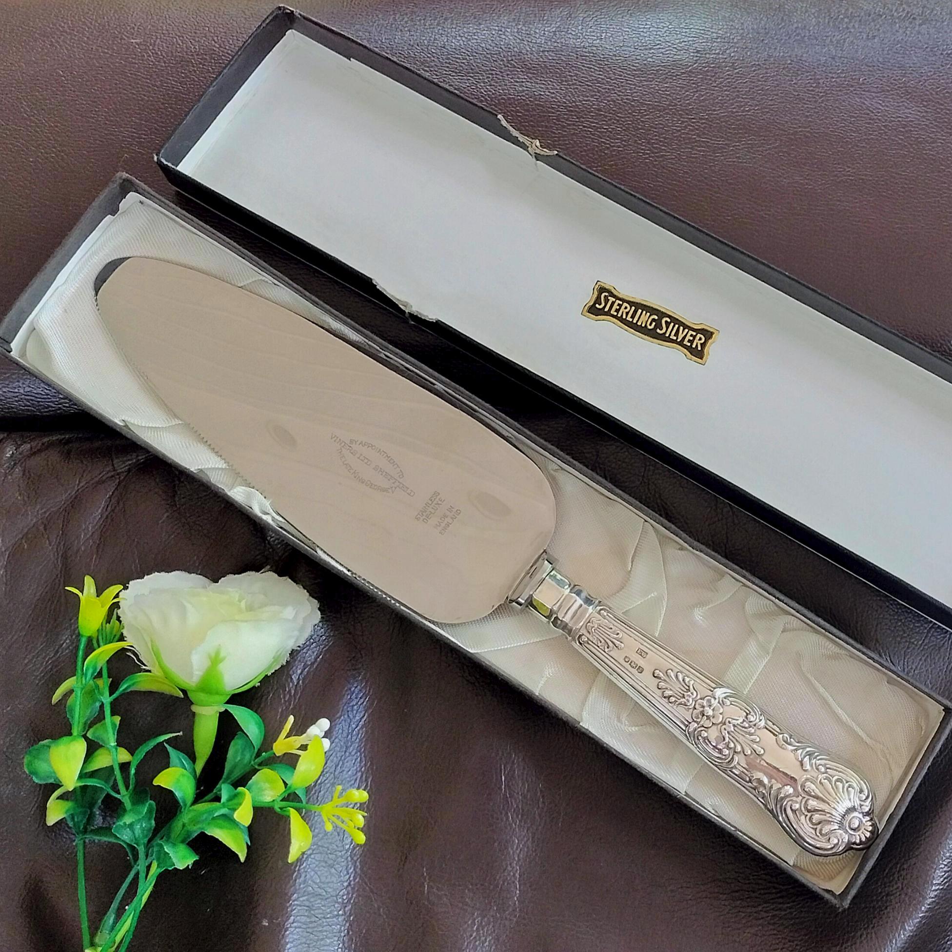 SASHIIRO シェフィールド イギリス シルバープレートナイフ｜England