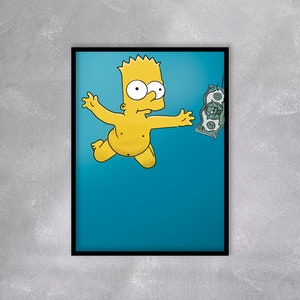 bart simpson hypebeast poster
