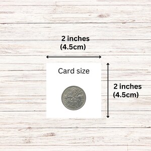 Husband To Be Gift Idea - Lucky Sixpence Coin - Personalised Wedding Gift For Him - Hubby To Be Present - Wedding Gift Idea Groom image 2