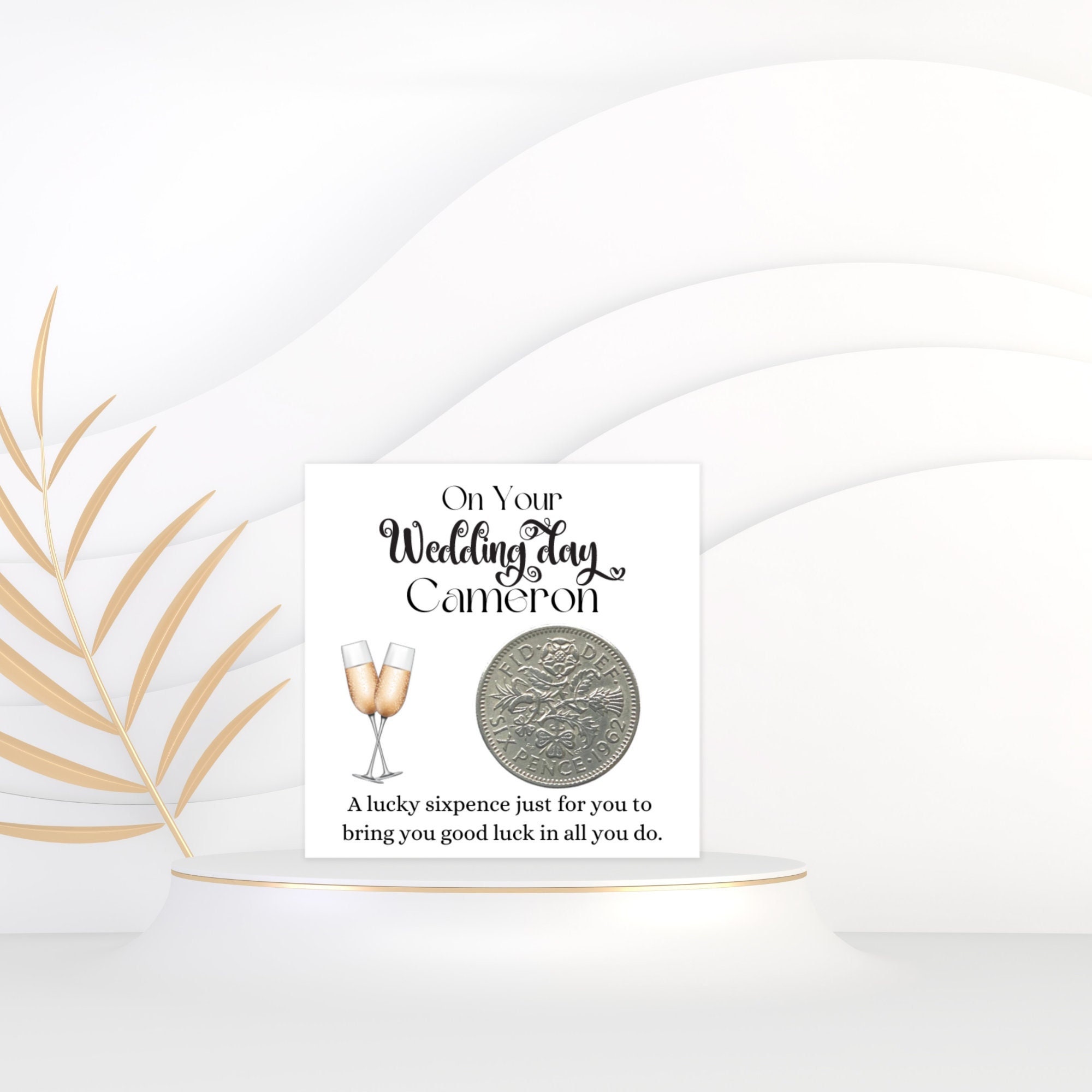 Moneta Portafortuna Con Messaggio Inciso – Happy Birthday – Regalo Sentimentale