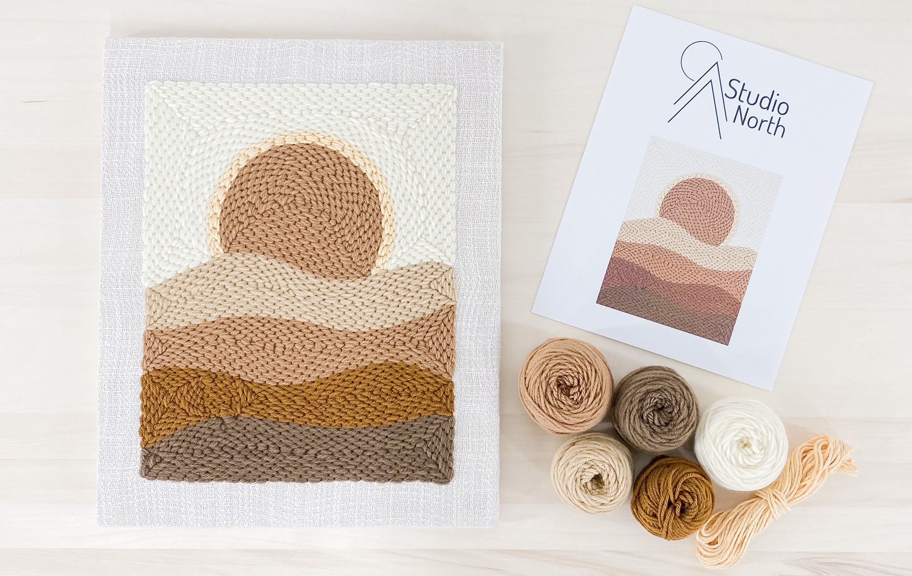 Punch Needle Kit // Diy Craft Kit // Punch Needle Art // Kits Etsy