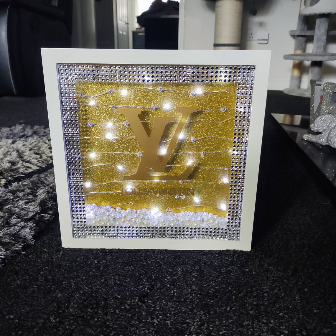 LED Shadow Box Personalized Wall Decor Etsy