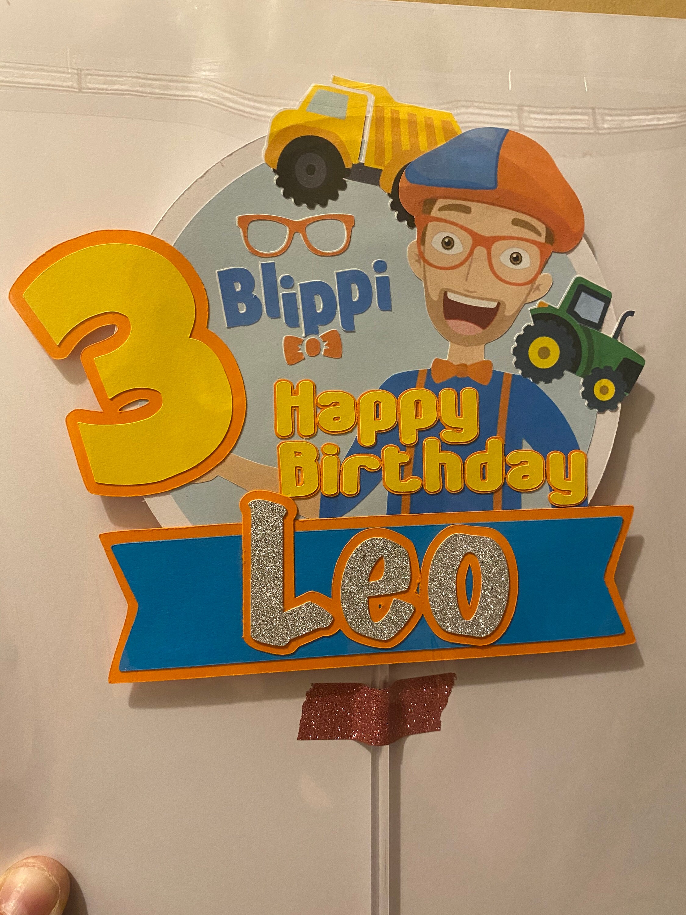 Blippi Cake Topper | Etsy