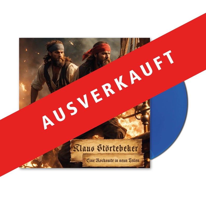 KLAUS STÖRTEBEKER ROCKSUITE Transit Blaues Vinyl Bild 1