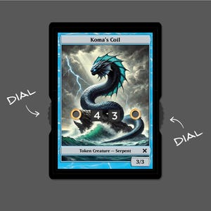 3/3 Komas spole med nummerdisplay – Magic the Gathering