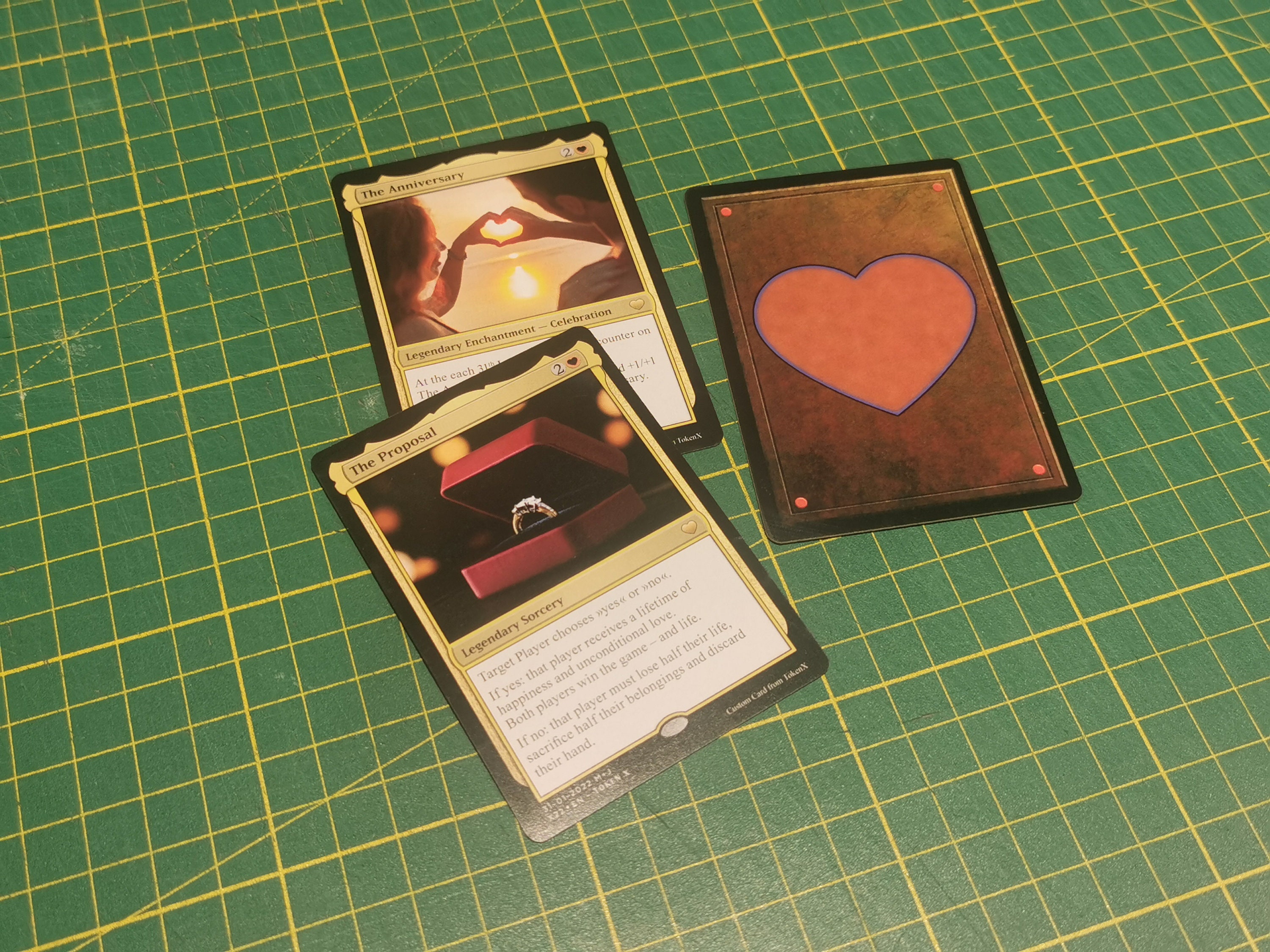 Wedding Proposal  Mtg Customizable Magic Card - Etsy