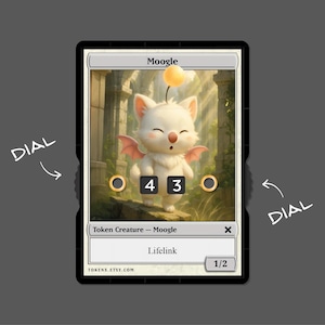数字表示付き 1/2 モーグリトークン – マジック：ザ・ギャザリング