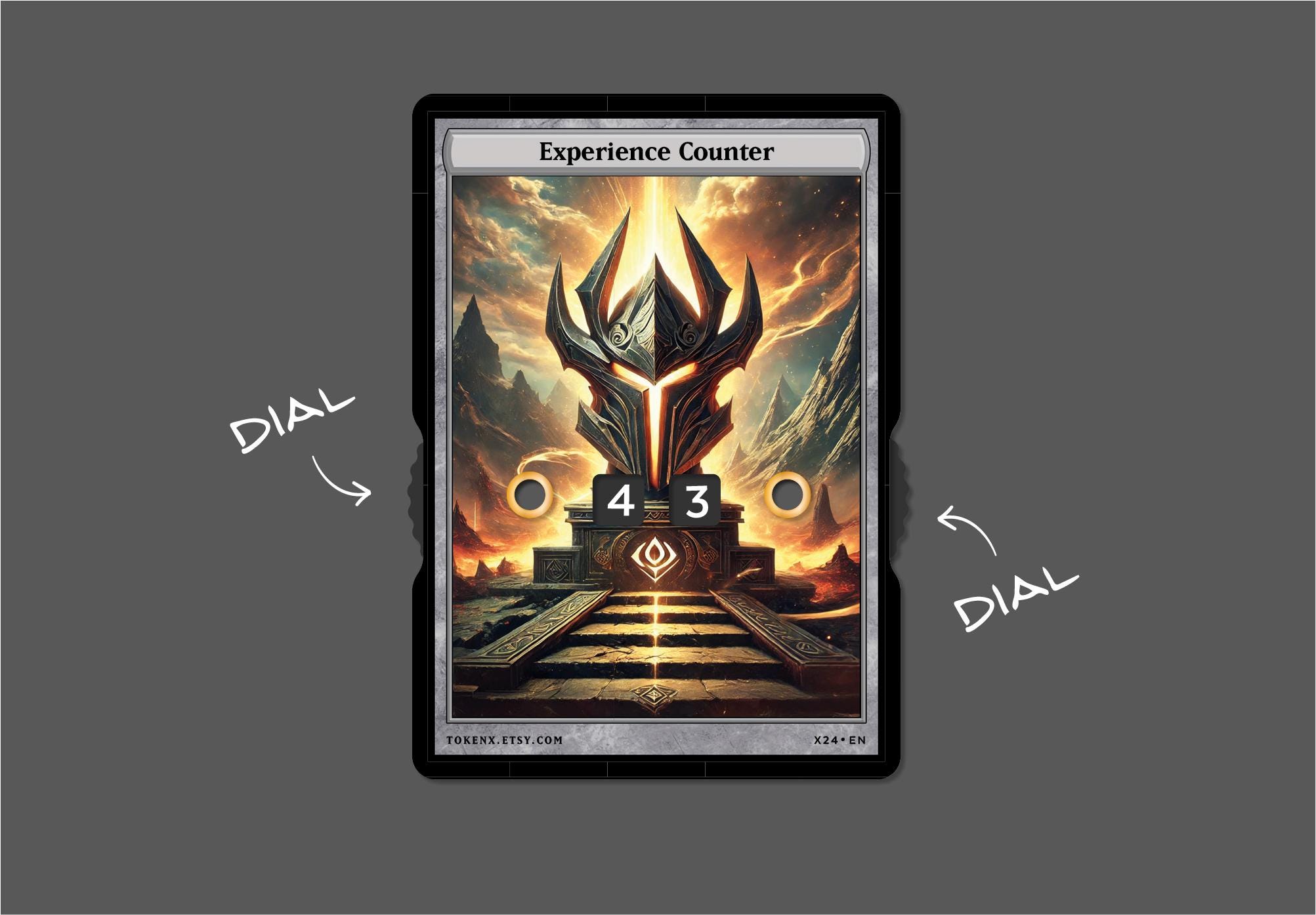 Experience Counter With Number Display – Magic the Gathering - Etsy