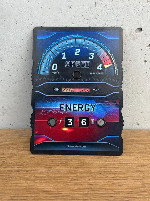 Start Your Engines! Speed and Energy Counter - Magic the Gathering - Etsy