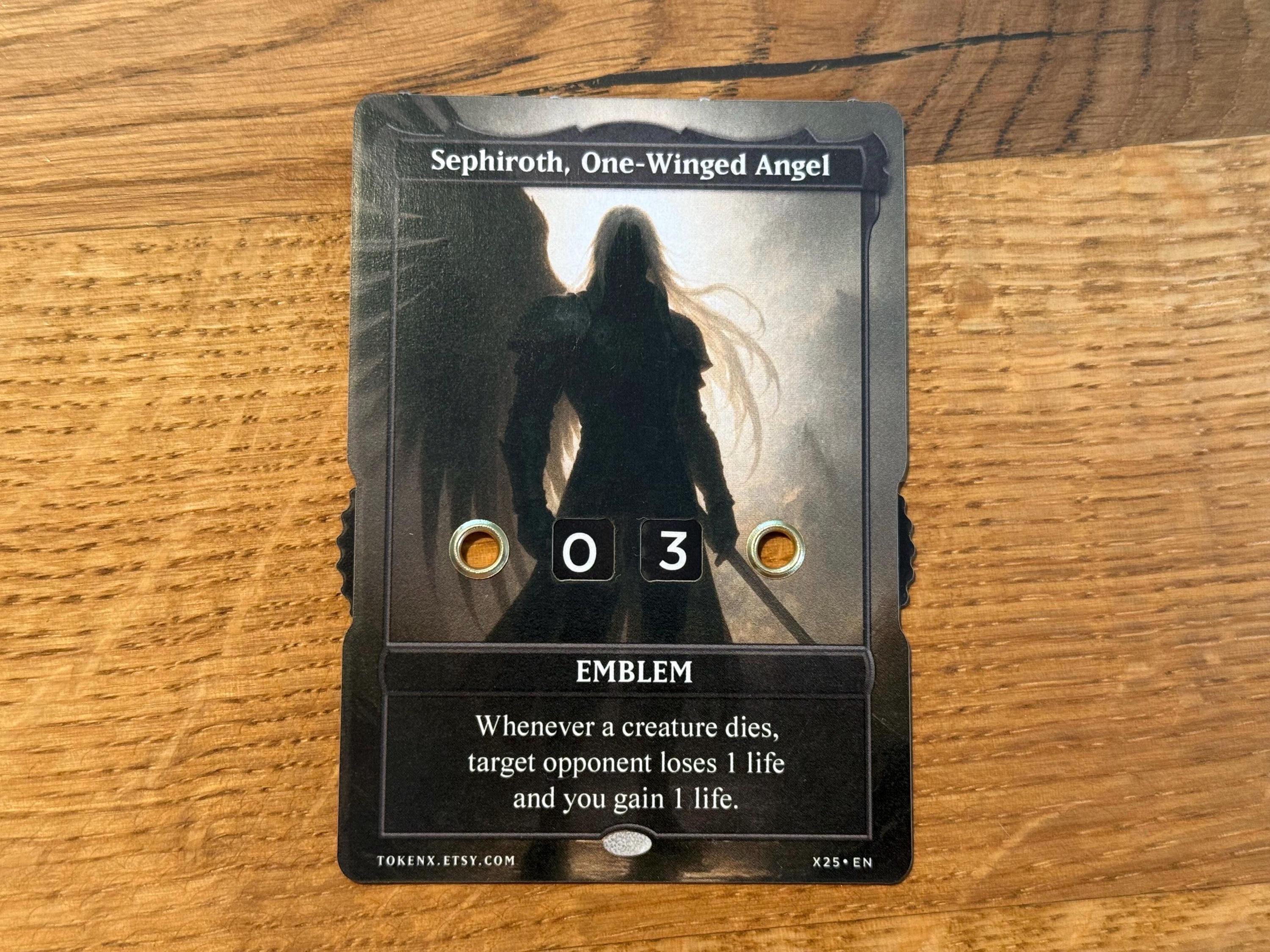 MTG　FF　のぼり　旗 Prophetic Beginning Preordain P 0039 MTG Final Fantasy Promo
