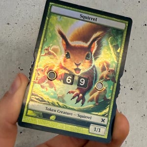Foil Token with Number Display (0-99) – Magic the Gathering