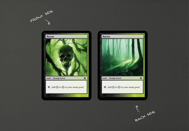 Mtg Dual Lands Proxy Cards - Etsy