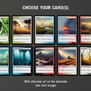 MtG Dual Lands – Cartes proxy