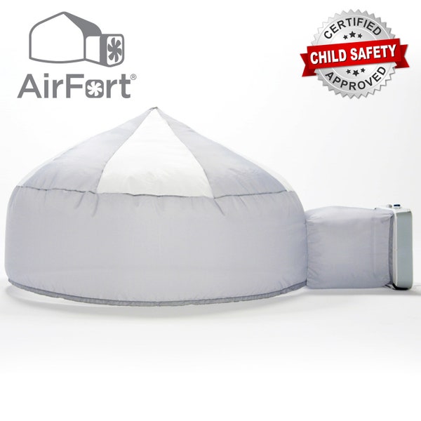 Mod About Gray - The Original AirFort Build A Fort in 30 Seconds, Inflatable Fort for Kids