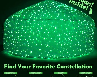 Constellation - The Original AirFort Build A Fort in 30 Seconds, Inflatable Fort for Kids