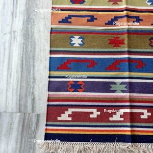 Jute Rug 8x10, Handwoven Jute Rug, Jute Area Rug, Flatweave Kilim Rug, 8x10 Kilim Rug, Bohemian Rug 9x12, 9x12 Wool Rug, Wool Kilim Rug, Rug