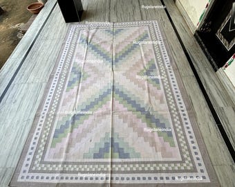 Kilim 9x12 Rug, Modern Kilim Rug, Handwoven Wool Rug, 8x10 Multicolour Rug, Flatweave Rug 8x10, 9x12, 10x14 Modern Area Rug, Living Room Rug