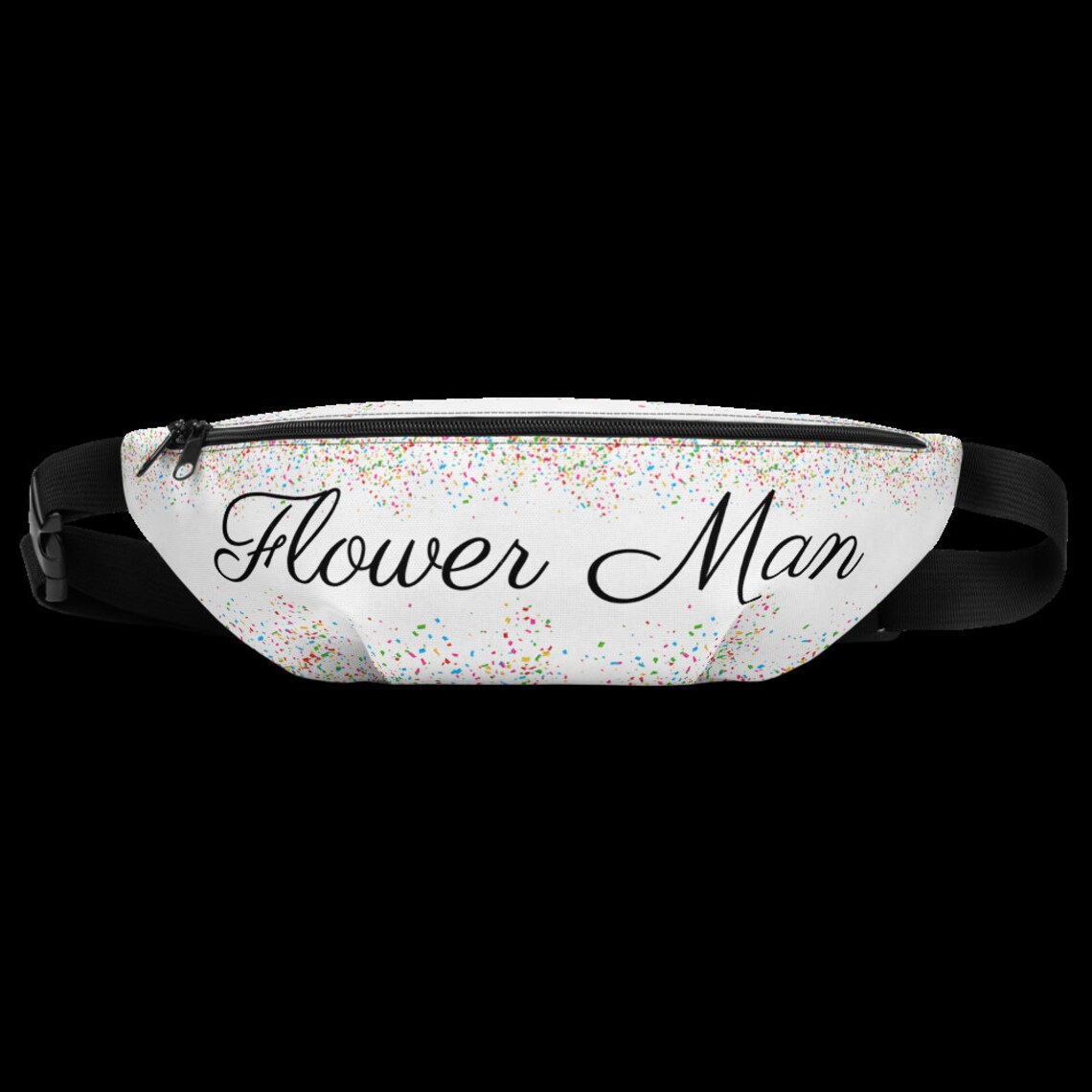 Flower Man Fanny Pack Confetti Etsy
