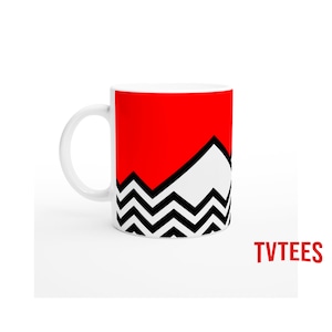 Twin Peaks Mug - Black Lodge Mug -  David Lynch