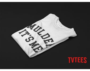 Mulder It's Me T-Shirt – X-Files Fan Apparel, 100% Cotton Tee