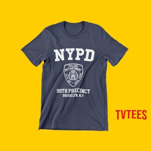 Brooklyn 99 tshirt 99th Precinct NYPD t-shirt Brooklyn nine nine t shirt image 1
