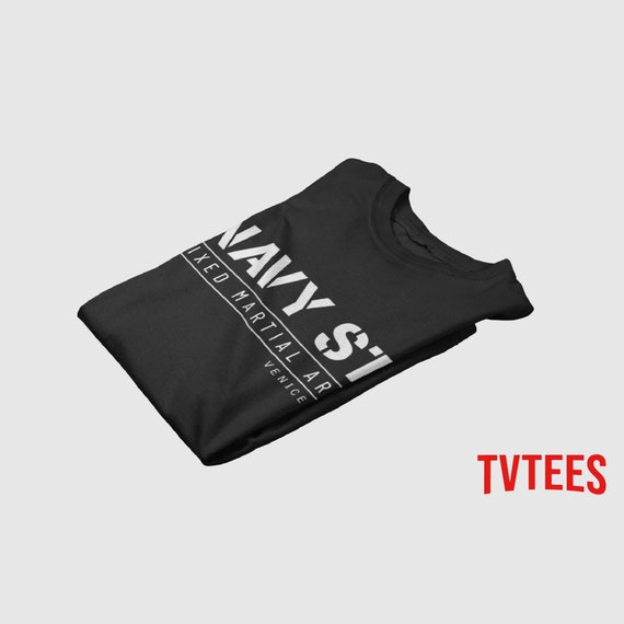 Navy St. Mixed Martial Arts T-shirt – 100% Cotton MMA Apparel - Etsy