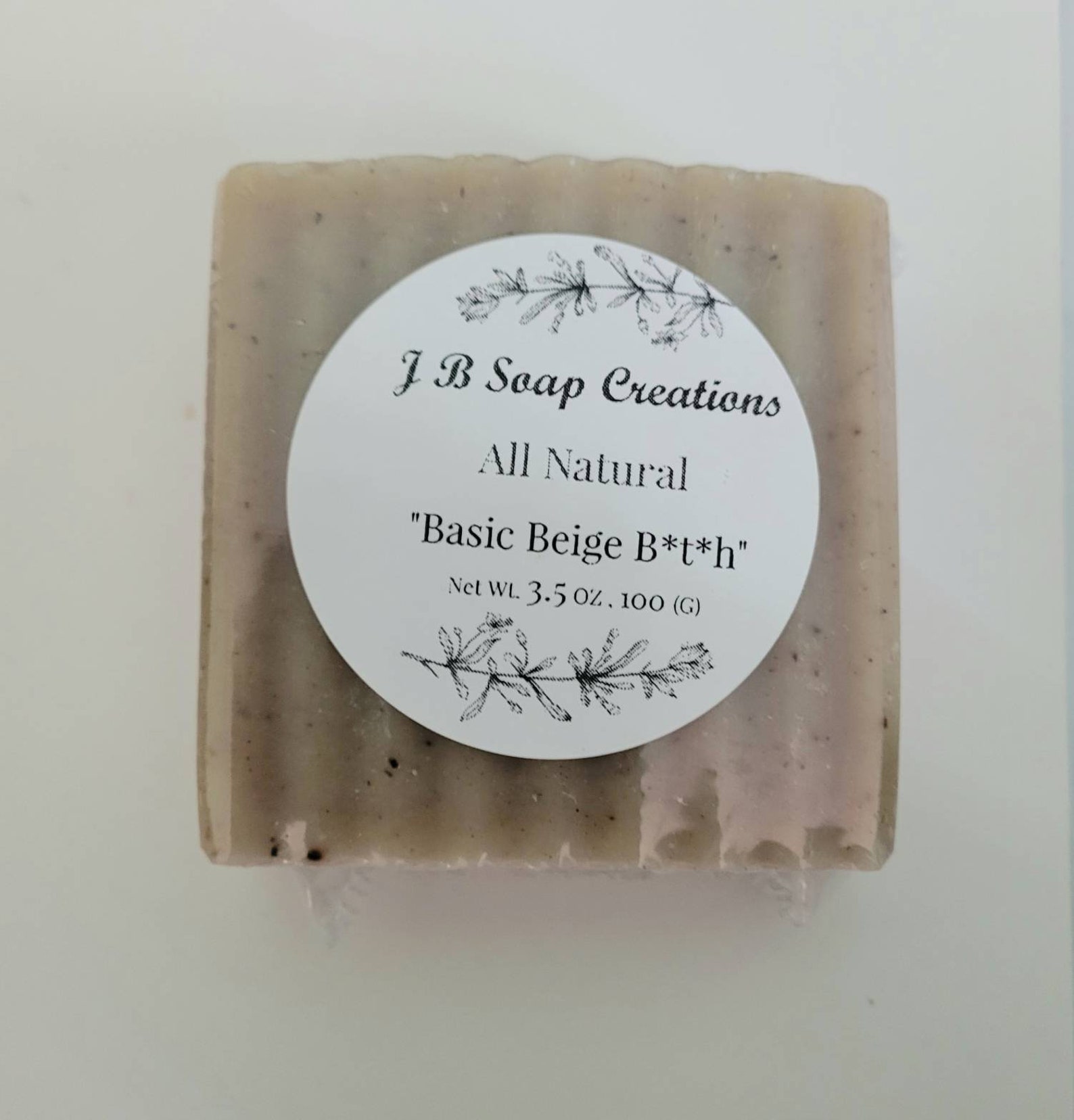 Basic Beige Btch SoapBest selling Homemade Soap Bar Etsy