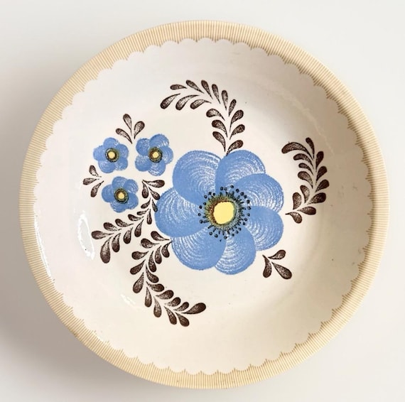 Royal China By Jeanette Corporation Dinner Decorative Floral Flower Bowl