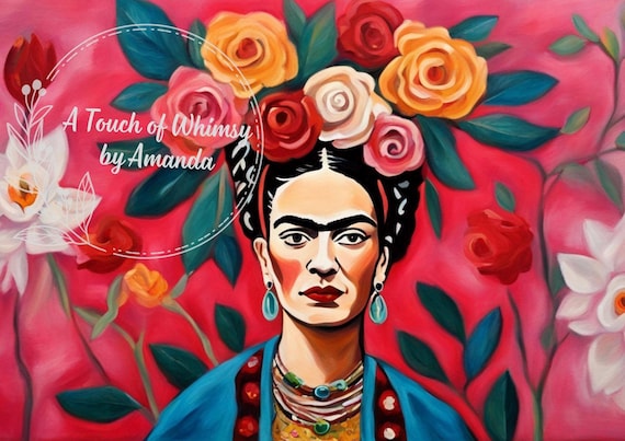 Frida Kahlo Inspired  Decoupage Rice Paper A4