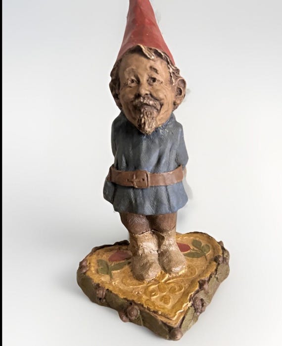 Tom Clark Gnome Val Valentine Resin Figurine Collectible Cairn Studios VTG