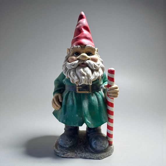 Rare Vintage Twist The Gnome 15" Tall