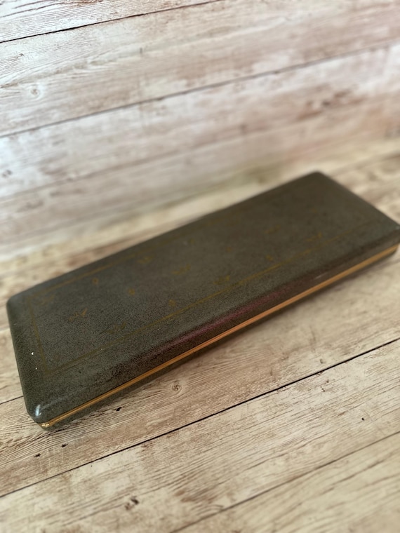 Vintage Beltone Hearing Aid Eyeglasses Hard Case 11”