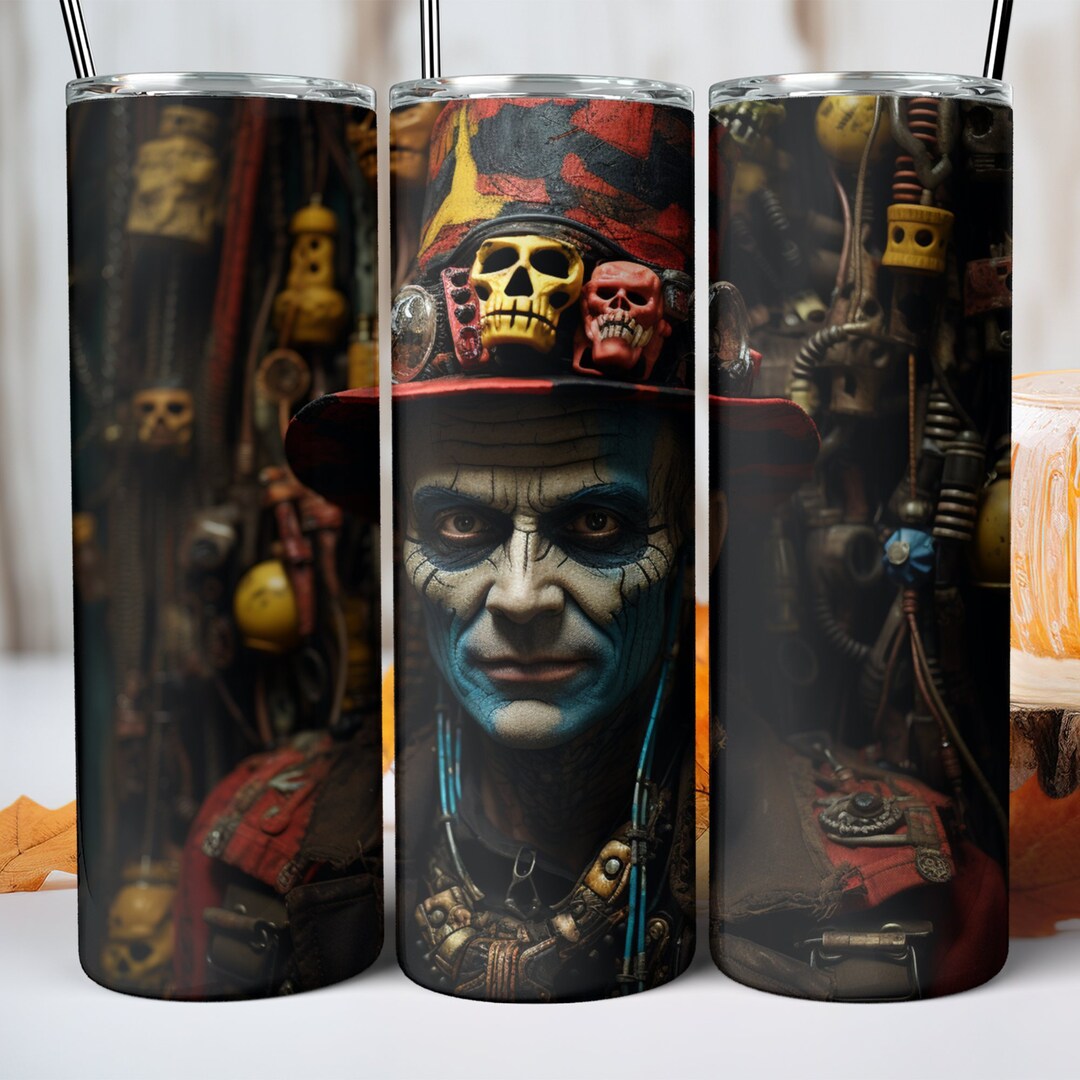 20oz Tumbler Halloween Cups 2023 Halloween Design Tumbler Etsy