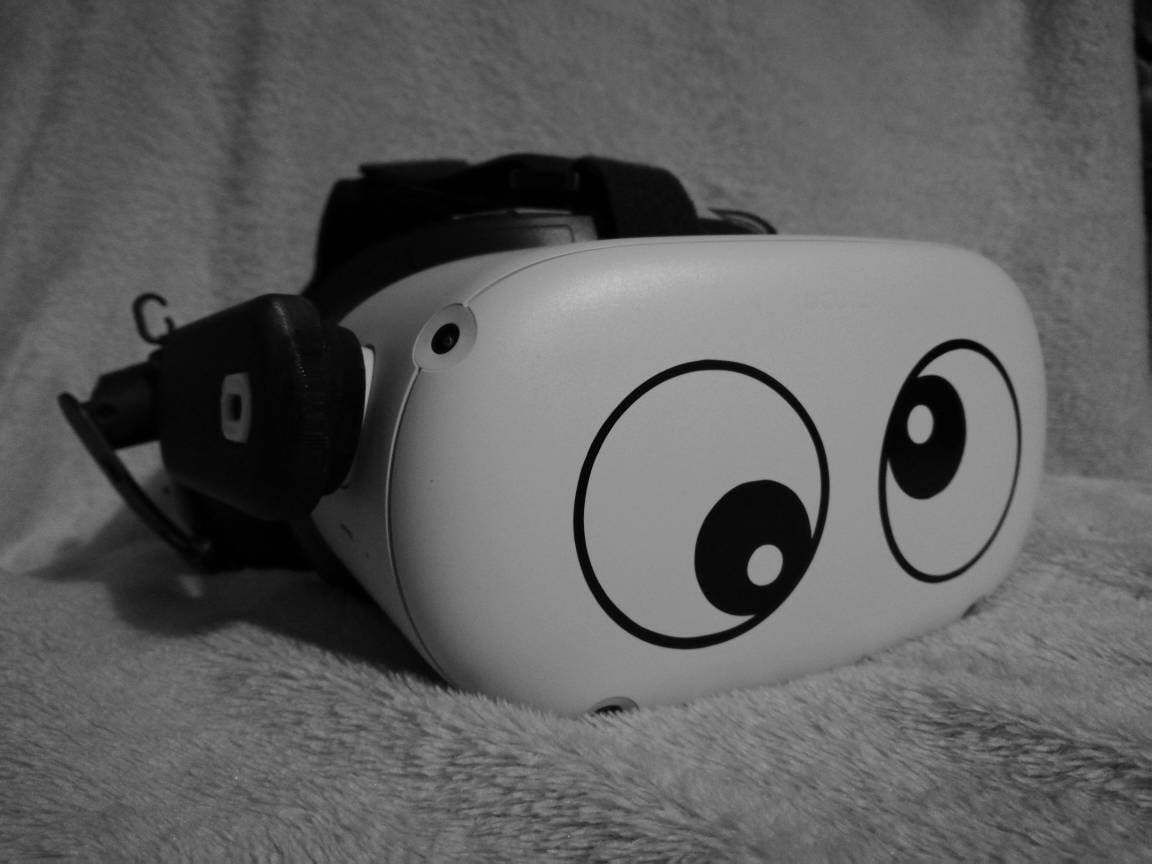 Oculus Quest Googly Eyes Decal Etsy