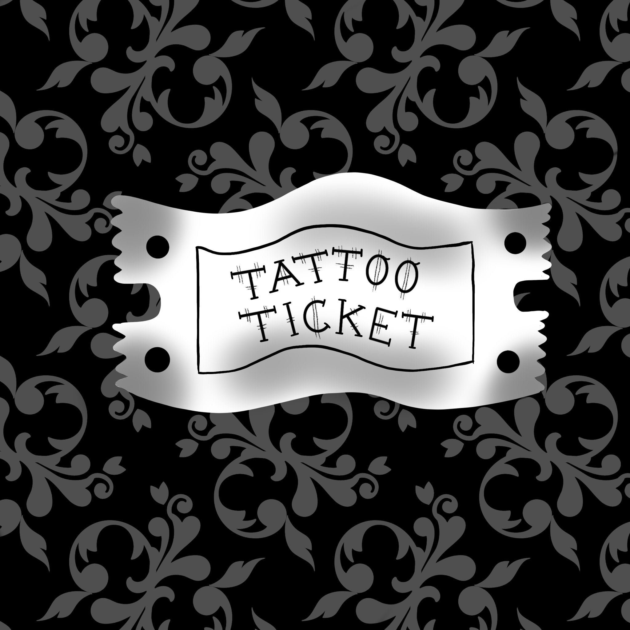 Tattoo Ticket for an Existing Design Etsy New Zealand