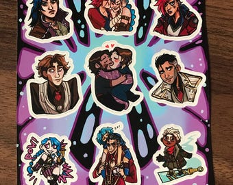 Arcane Sticker Sheet