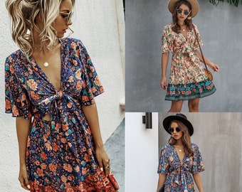etsy bohemian dresses