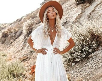 Beach and Summer Short Dress Gypsy Clothes Festival Dress MAE Bohemian Off Shoulder Dress Turquoise Boho Dress Ibiza Dress