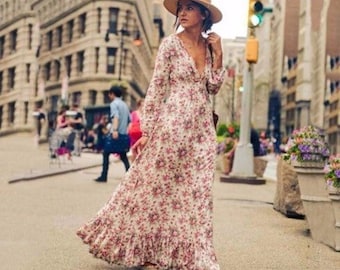 plus size bohemian dress