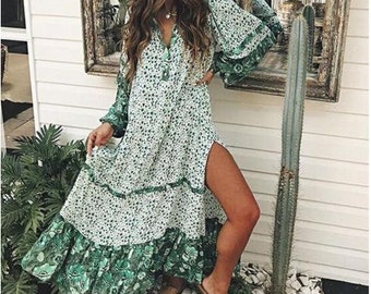 etsy bohemian dresses